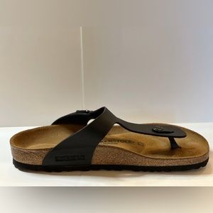 Birkenstock Gizeh Birkenstock-flor sandals BLACK size 9-9.5
